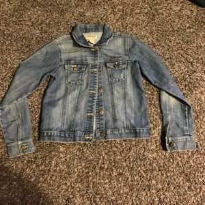 Long sleeve jean jacket